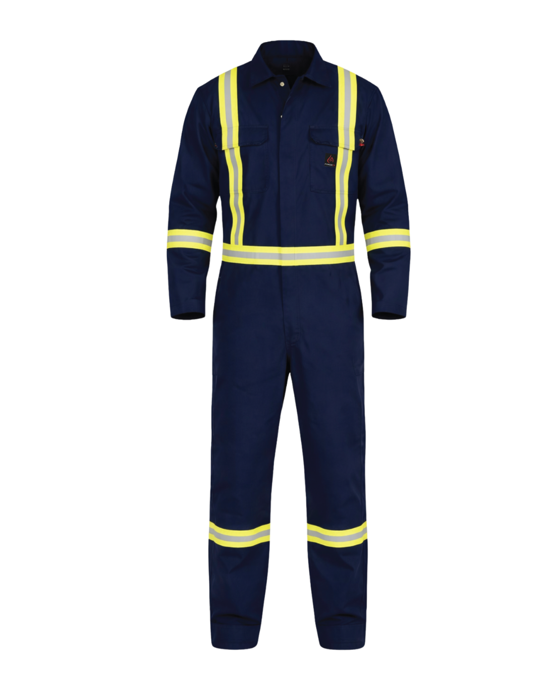 Forge Fr Men's Navy Coverall With Taping