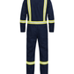 Forge Fr Men's Navy Coverall With Taping