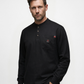 Forge Fr Men's Black Light Weight Henley Tee
