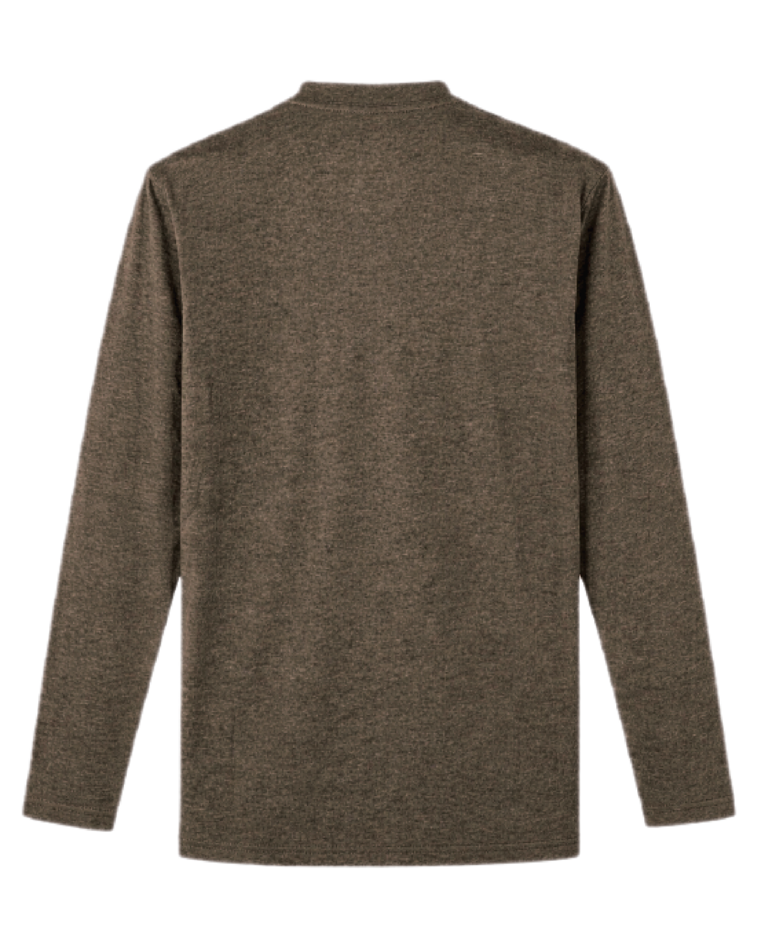 Forge Fr Men's Heather Brown  Light Weight Henley Tee