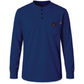 Forge Fr Men's Indigo Light Weight Henley Tee