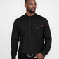 Forge Fr Men's Navy Light Weight Henley Tee