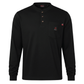 Forge Fr Men's Navy Light Weight Henley Tee