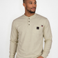 Forge Fr Men's Sand Light Weight Henley Tee