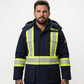 Forge Fr Men's Navy Parka Jacket