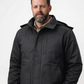 Forge Fr Men's Insulated Duck Hooded Jacket With Hood Stretch Comfort Flex Fabric