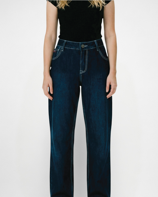 Forge Fr Women's Dark Blue Jeans