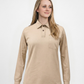 Forge Fr Ladies Khaki  Light Weight Polo Tee