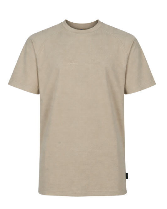 FORGE FR MEN'S SHORT SLEEVE BASE LAYER KHAKI TEE