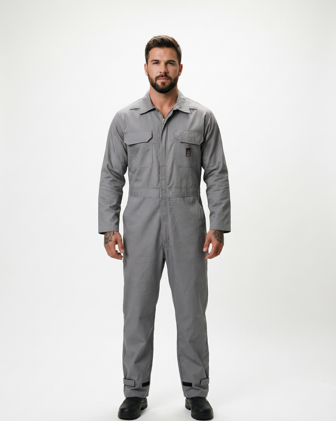 FORGE FR  MEN'S DARK GREY COVERALL