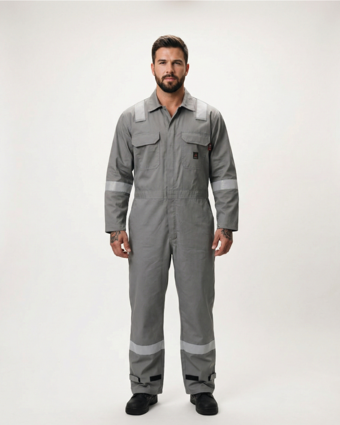 FORGE MEN'S FR SILVER TAPING COVERALL – FORGE FR