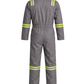Forge Fr Men's Dark Grey Coverall With Taping