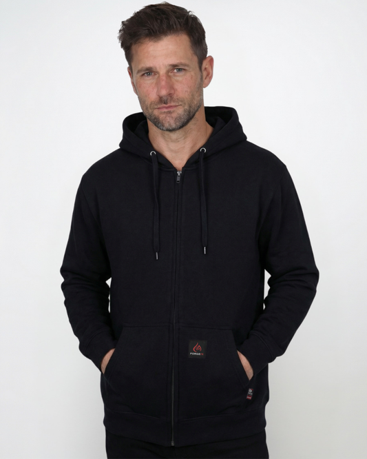 FORGE MEN'S FR SEASONAL LIGHT WEIGHT ZIPPER HOODIE