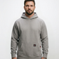 MEN'S FR GREY STRETCH PULLOVER HOODIE