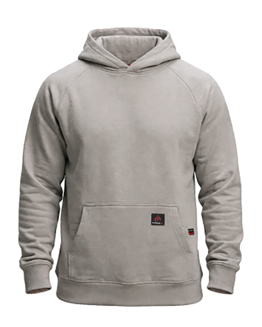 MEN'S FR GREY STRETCH PULLOVER HOODIE