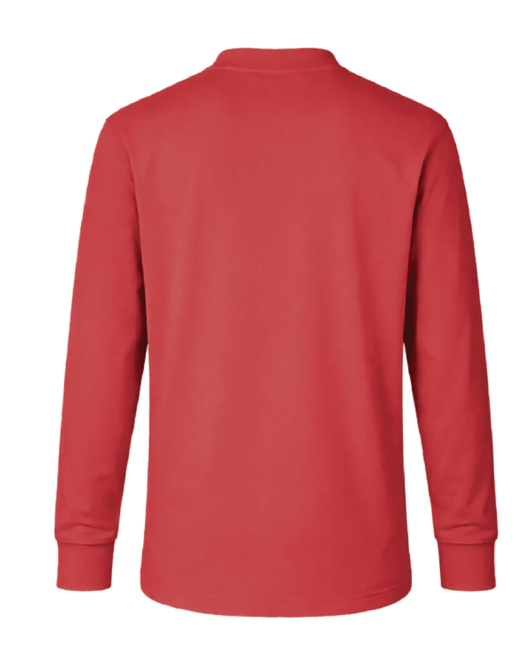 Forge Fr Men's Red Henley Neck Long Sleeve T-shirt