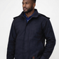 Forge Fr Men's Navy Insulated Duck Hooded Jacket