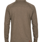 FORGE FR  MEN'S HEATHER BROWN  1/4 ZIP TEE