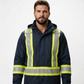 FORGE FR MEN'S NAVY RAIN INSULATED JACKET