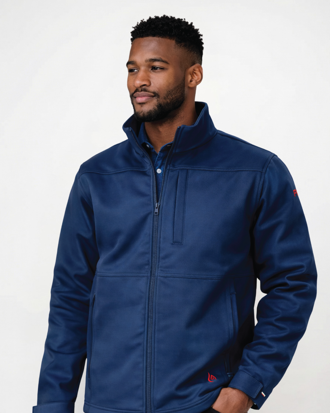 Forge Fr Men's Navy Ripstop Jacket