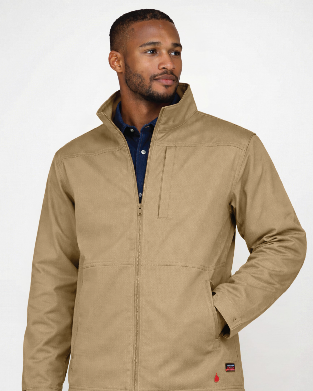 Forge Fr Men's Tan  Ripstop Jacket