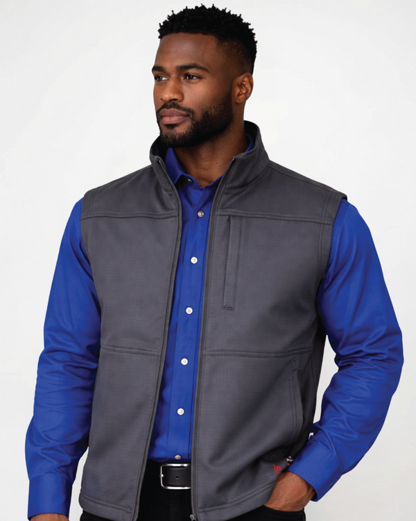 Forge Fr Men's Grey Ripstop Vest