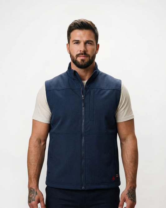 Forge Fr Men's Navy Ripstop Vest