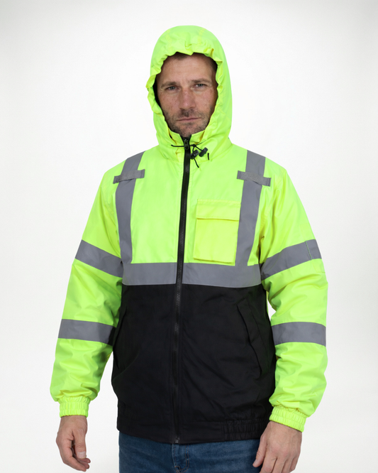 Forge Men's Hi-Vis Bomber Jacket