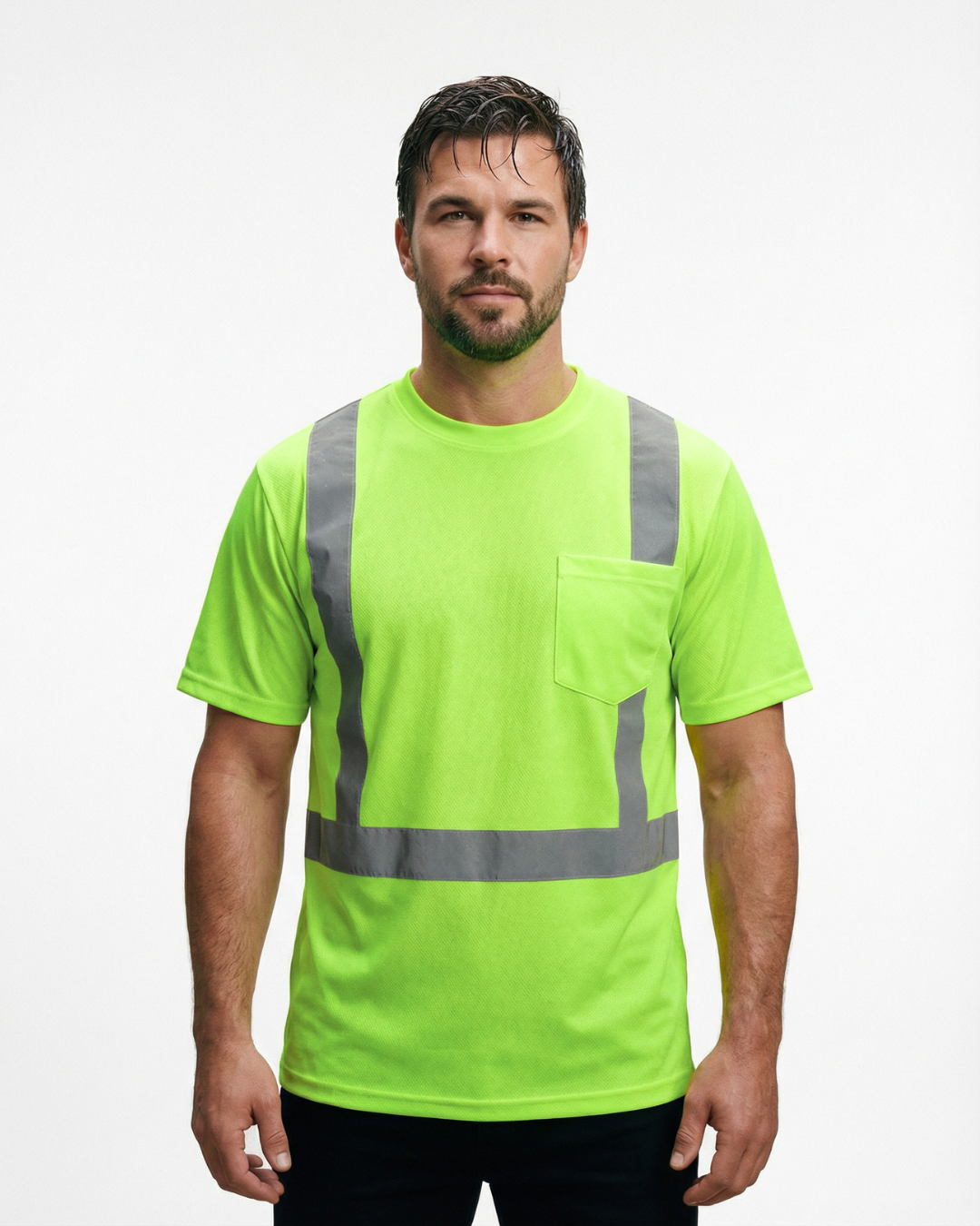 Forge Men's Hi-Vis Half Sleeve T-shirt