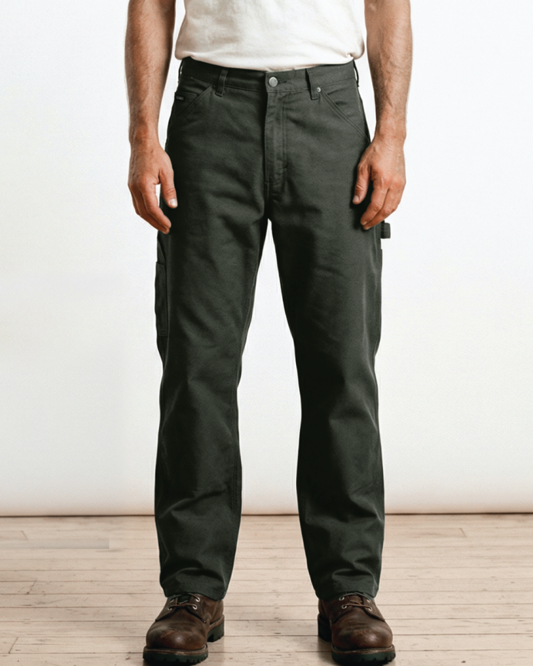 Forge Fr Men's Green Duck Carpenter Pant