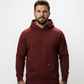 Forge Fr Men's Burgundy Hoodie With Graphic