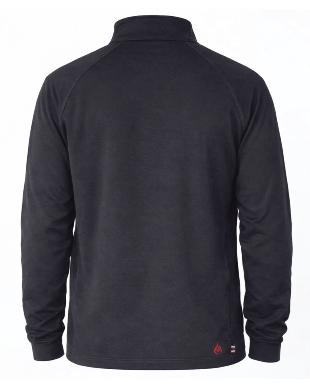 FORGE FR  MEN'S BLACK 1/4 ZIP TEE