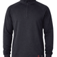 FORGE FR  MEN'S BLACK 1/4 ZIP TEE