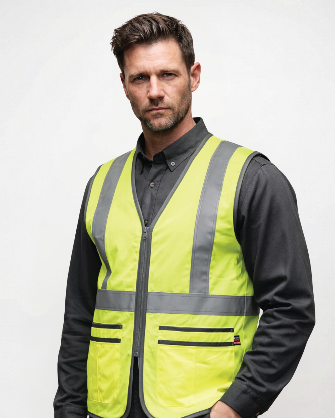 Forge Fr Men's Hi-Vis Fire Resistant Vest – FORGE FR Forge Fr Men's Hi-Vis Fire Resistant Vest – FORGE FR