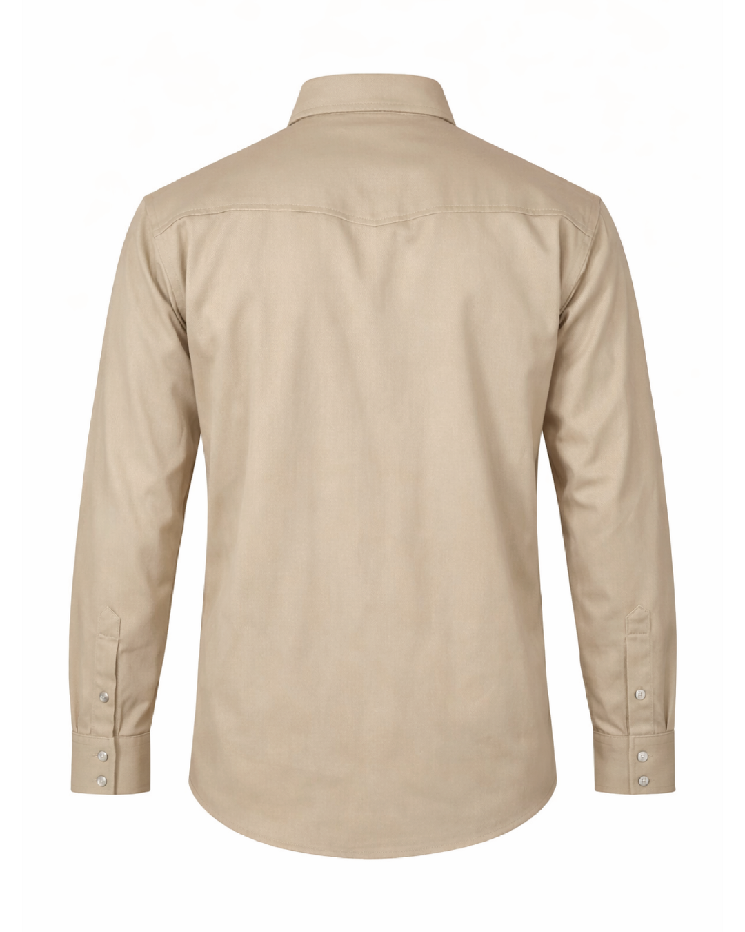 Forge Fr Men's Solid Stone Long Sleeve Shirt