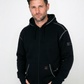 Forge Fr Men's Black Hoodie With Zipper