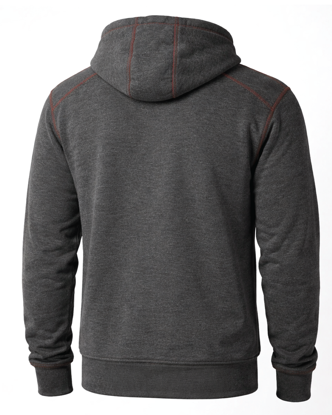 Forge Fr Men's Charcoal Grey Hoodie With Zipper – FORGE FR