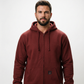 Forge Fr Men's Burgundy Sweatshirt With Hood