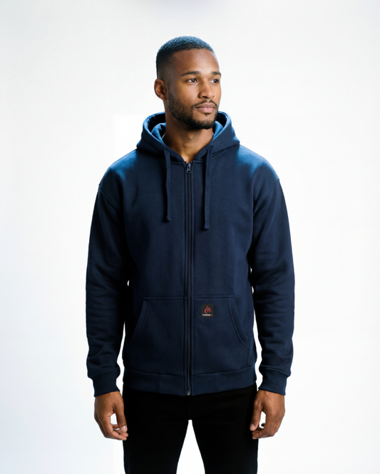 Forge Fr Men's Navy Sweatshirt With Hood