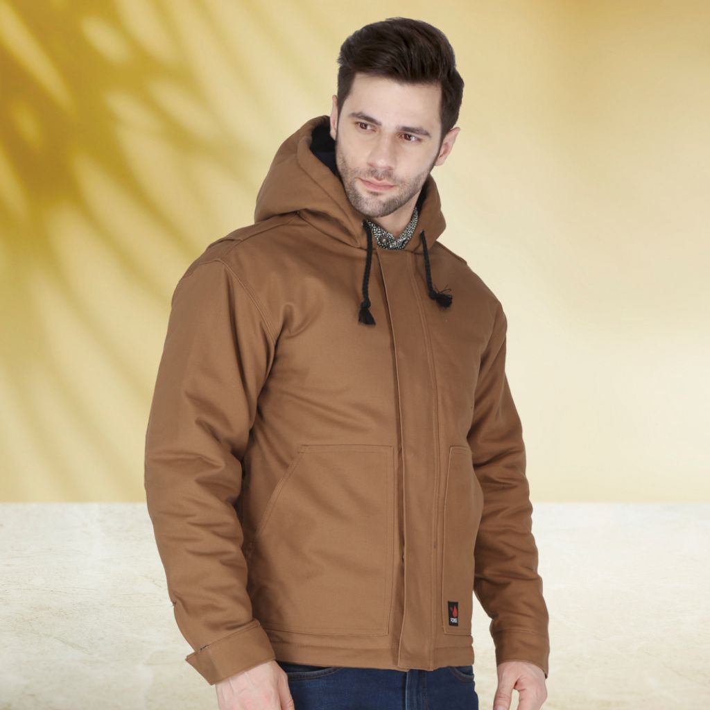 Fr jacket with on sale hood