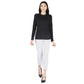 Forge Fr Women's Black Crew neck T-shirt