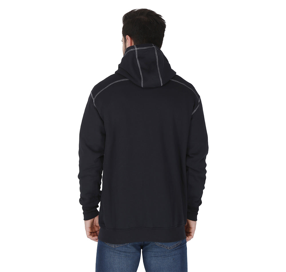 Forge Fr Men's Navy Hoodie With Zipper