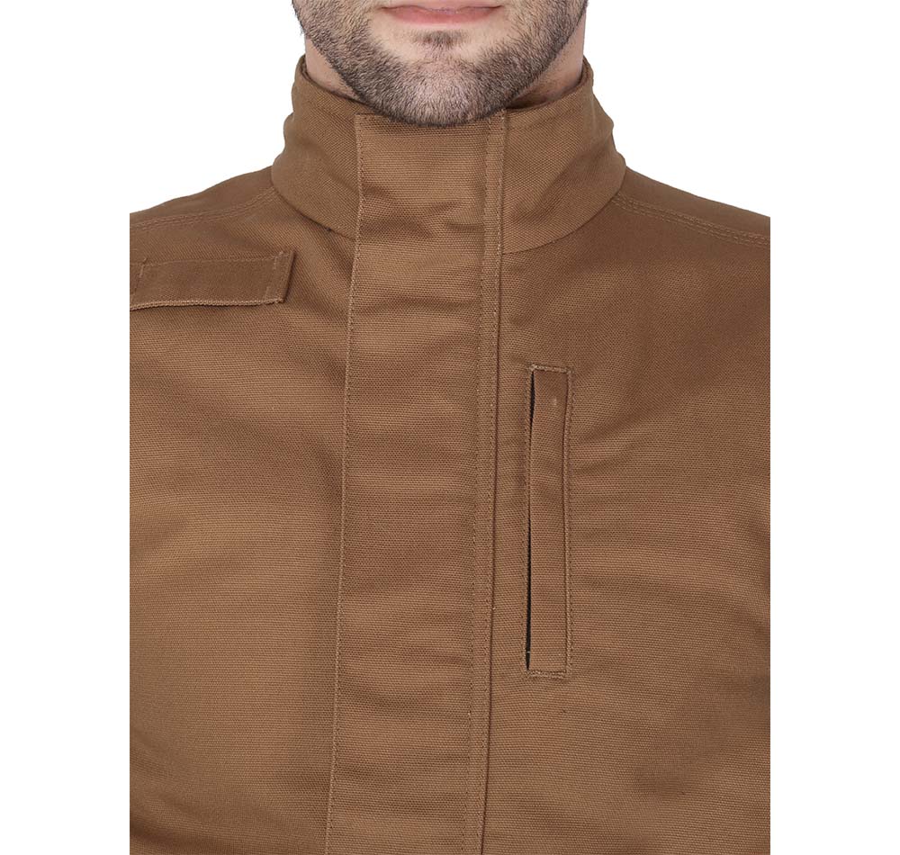 Forge Fr Men's Brown Canvas Duck Vest