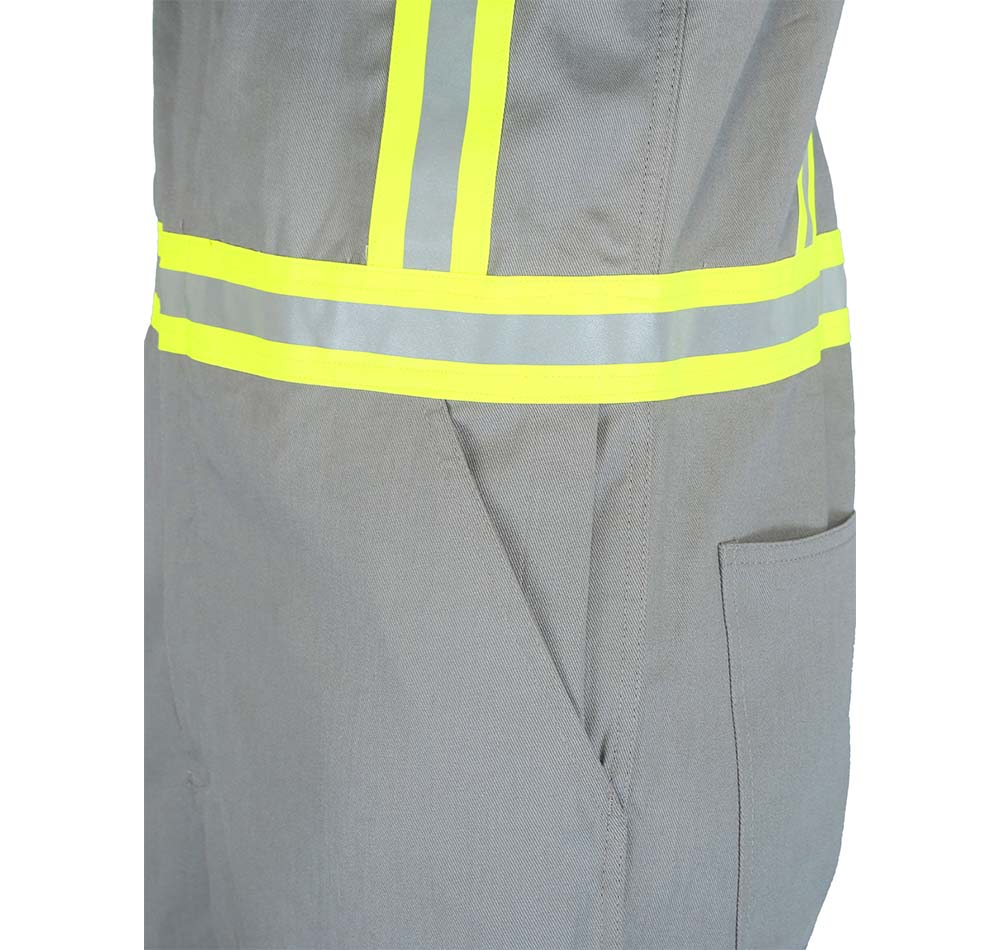 Forge Fr Men's Grey Coverall With Taping