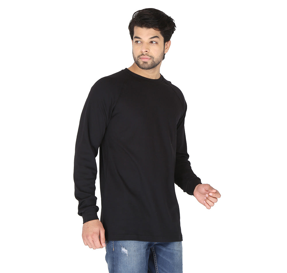 Black printed t shirt hot sale mens