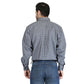 Forge Fr Men's Slate Grey Printed Long Sleeve Shirt