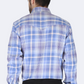 Forge Fr Men's Light Blue Plaid Printed Long Sleeve Shirt
